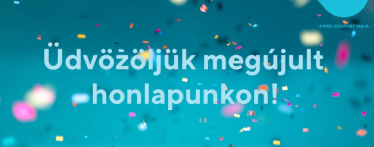 Üdvözöljük megújult honlapunkon!